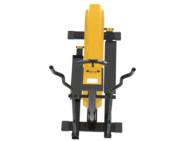 Gym bike isolated on background. 3d rendering - illustration png