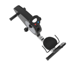 Gym bike isolated on background. 3d rendering - illustration png