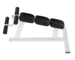 Gym bench isolated on background. 3d rendering - illustration png
