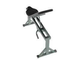 Gym bench isolated on background. 3d rendering - illustration png
