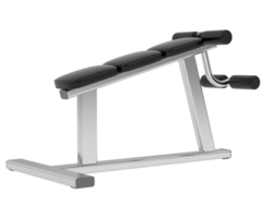 Gym bench isolated on background. 3d rendering - illustration png