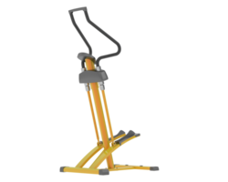 Gym stepper isolated on background. 3d rendering - illustration png