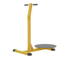 Gym stepper isolated on background. 3d rendering - illustration png