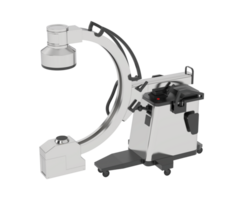 X-Ray machine isolated on background. 3d rendering - illustration png