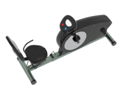 Gym bike isolated on background. 3d rendering - illustration png