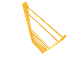 Gymnastics wall bars isolated on background. 3d rendering - illustration png