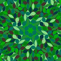 Colorful dynamic geometrical round tiled mosaic pattern background vector
