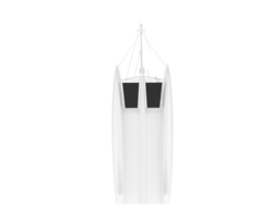 Sail boat isolated on background. 3d rendering - illustration png