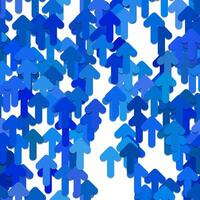 Seamless arrow pattern vector