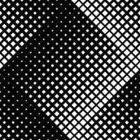 Seamless geometrical monochrome square pattern background design vector