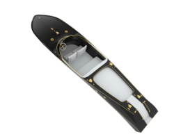 Speed boat isolated on background. 3d rendering - illustration png