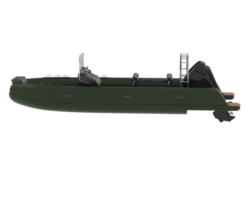 Fishing boat isolated on background. 3d rendering - illustration png