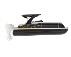 Small boat isolated on background. 3d rendering - illustration png