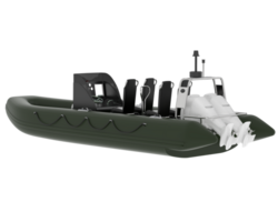 Boat isolated on background. 3d rendering - illustration png