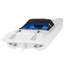 Boat isolated on background. 3d rendering - illustration png