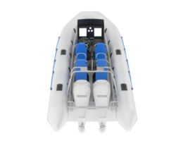 Boat isolated on background. 3d rendering - illustration png