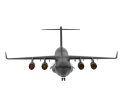 carga avión aislado en antecedentes. 3d representación - ilustración png