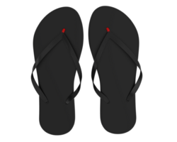 Flip flops isolated on background. 3d rendering - illustration png