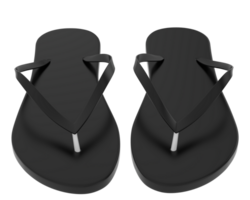 Flip flops isolated on background. 3d rendering - illustration png