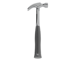Claw hammer isolated on background. 3d rendering - illustration png