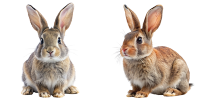 rabbit isolated on transparent background png