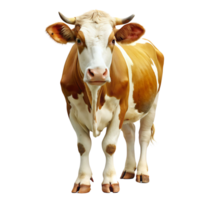 cow isolated on transparent background png