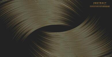 Abstract gold luxurious wave line background - simple texture for your design. Modern decoration for websites, posters, banners, EPS10 vector