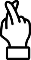Hand icon symbol image illustration vector