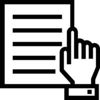 Hand icon symbol image illustration vector