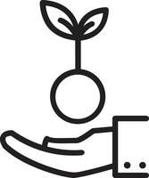 Hand icon symbol image illustration vector