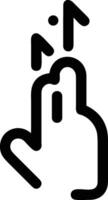 Hand icon symbol image illustration vector