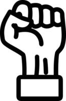 Hand icon symbol image illustration vector