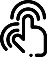 Hand icon symbol image illustration vector