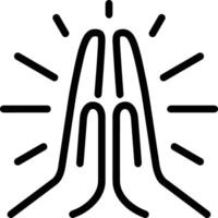 Hand icon symbol image illustration vector