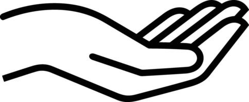 Hand icon symbol image illustration vector