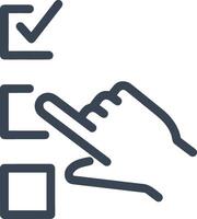 Hand icon symbol image illustration vector