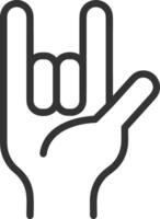 Hand icon symbol image illustration vector