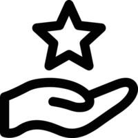 Hand icon symbol image illustration vector