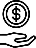 Hand icon symbol image illustration vector