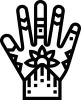 Hand icon symbol image illustration vector
