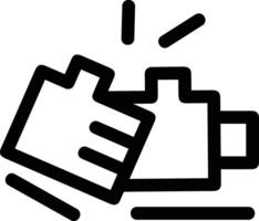 Hand icon symbol image illustration vector