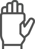 mano icono símbolo imagen ilustración vector