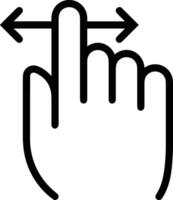 Hand icon symbol image illustration vector