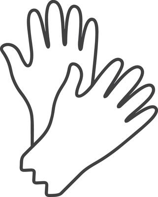 Hand icon symbol image illustration