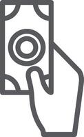 Hand icon symbol image illustration vector