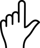 Hand icon symbol image illustration vector