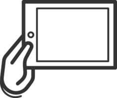 Hand icon symbol image illustration vector