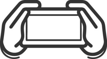Hand icon symbol image illustration vector