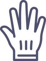 Hand icon symbol image illustration vector
