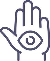 Hand icon symbol image illustration vector